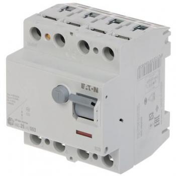 Disyuntor diferencial 4 polos 25A 30mA tipo AC HNC-25/4/003 Eaton 9010238060838