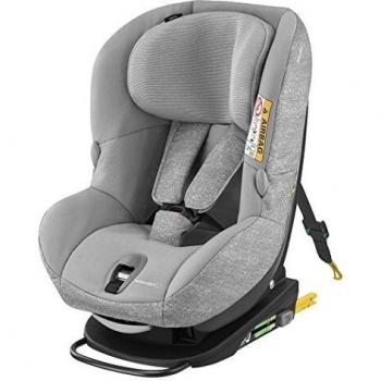 Bébé Confort MILOFIX 'Nomad Grey' - Silla de auto, de 0 a 4 años, grupo 0+/1, 0-18 kg, color gris