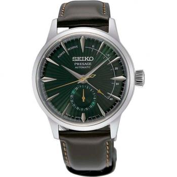 Seiko Presage SSA459J1 - Reloj de hombre automático con correa de piel negra