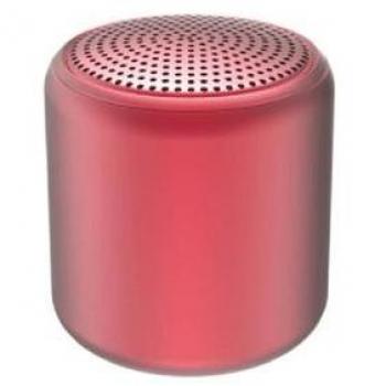 Altavoz Bluetooth Inpod Klack Inalambrico Sonido HD Rojo Metalizado