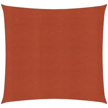 Vela sombrilla HDPE terracota 160 g/m² 2x2 m