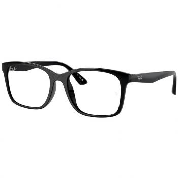 Ray-Ban RX7059D Asian Fit 2000 Men's Eyeglasses Black Size 55 (Frame Only) - Blue Light Block Available