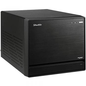 Shuttle XPC cube SH370R8 PC/estación de trabajo barebone Cubo Negro Intel® H370 LGA 1151