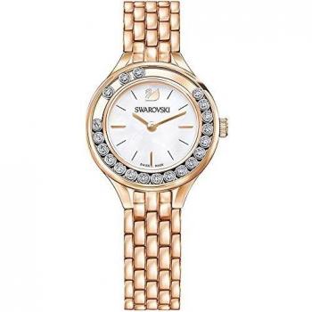 Swarovski Lovely Crystals Mini Rose Gold Tone Bracelet Watch 5261496