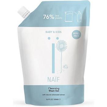 Naif Baby & Kids Wash Gel Cleansing Wash Gel for Children & Babies Refill 500 ml