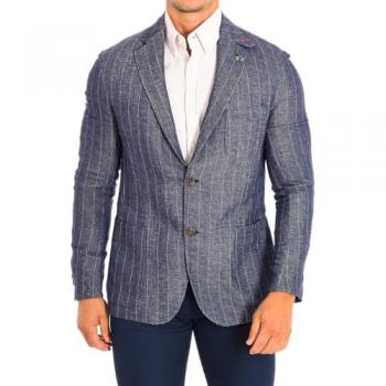 Blazer de Manga Larga Regular Fit La Martina TMJ003-TL124 para Hombre - Color Azul EU 50