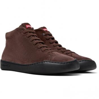 Camper Peu Touring Women's Ankle Boots - Dark Brown Suede, Size 35