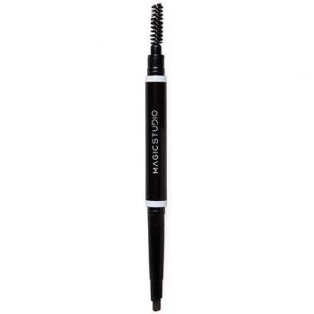 Magic Studio Lápiz de Cejas con Brocha Automático Double Eyebrow 0,3 gr - Dark Brown