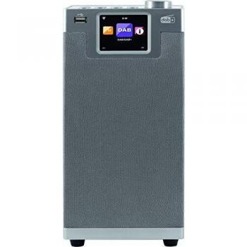 Radio Estéreo Multifuncional Imperial DABMAN i610 - DAB+, FM, Internet, Bluetooth, WiFi, Compatible DLNA, Color Plata