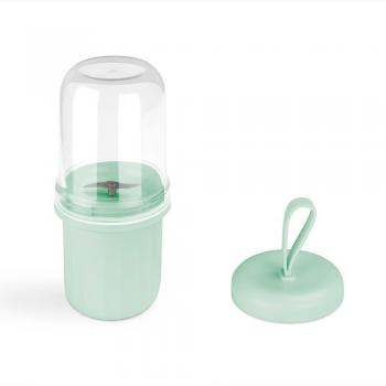 Mini Batidora Portátil Orbegozo BV 2500, 55W, Capacidad 300ml, Inalámbrica con USB, Verde