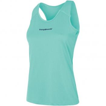 Camiseta de mujer Trangoworld Skane tirantes verde M