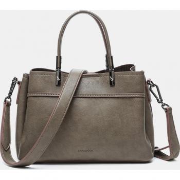Bolso de hombro pequeño en verde con varias asas