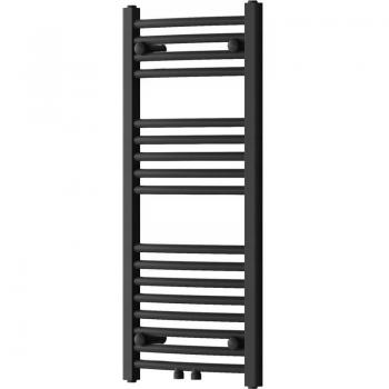 Radiador secatoallas eléctrico de agua 312W 90x40x4,4cm Negro