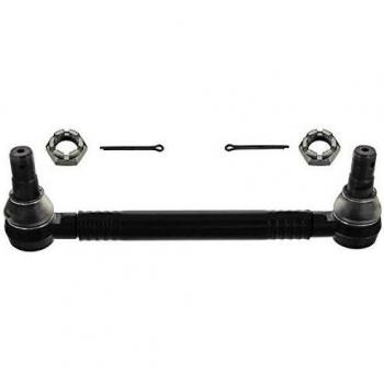 febi bilstein 46043 Drag Link with castle nuts and cotter pins, from steering gear to 1st idler arm, pack of one