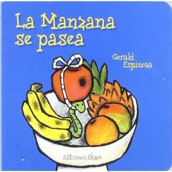 La manzana se pasea