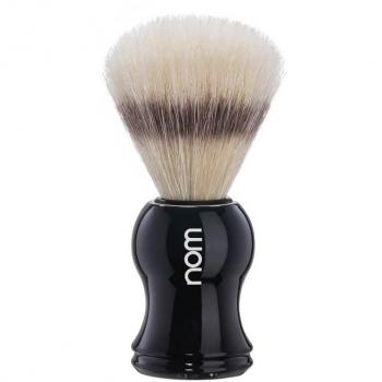 NOM GUSTAV Black Silk Shaving Brush