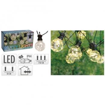 ProGarden Luces LED de jardín para fiestas con 80 lámparas