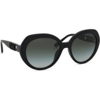 Michael Kors San Lucas MK2214U 30058G 56 Black Sunglasses with Dark Gray Gradient, Unisex, Size: 56 MM