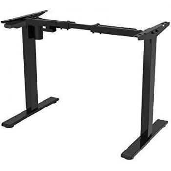 FLEXISPOT EG1 Escritorio de Eléctrico Ajustable en Altura Standing Desk Mesa Ordenador Gaming Elevable Frame para Oficina en Casa Marco de Acero Sólido de 2 Etaps con Motor