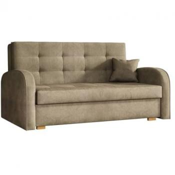 Sofá-cama Columbus 116 con caja de ropa de cama, muebles ya montados, dimensiones 153 x 85 x 98 cm