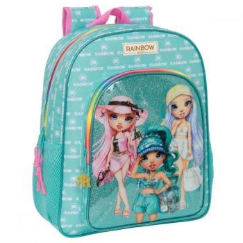 Mochila Junior Adaptable con Carro Rainbow High Paradise