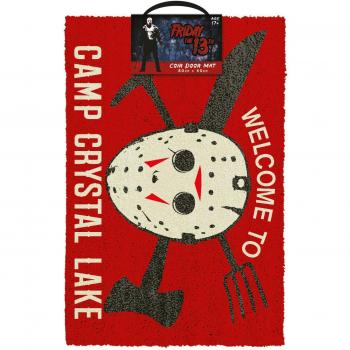 Felpudo Friday the 13th Welcome to Camp Crystal Lake 40 x 60 cm