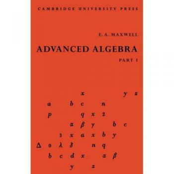 Álgebra Avanzada: Parte 1 - Edición Cambridge en Pasta Blanda