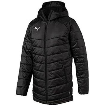 Parka Puma Liga Negra para Hombre XL - Cálida y Funcional