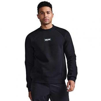 Sudadera Motion 2xu para hombre, color negro, características: tejido ligero y transpirable, diseño ergonómico, ajuste cómodo, ideal para actividades deportivas y de ocio
