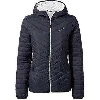 Craghoppers Compresslite Jkt Chaquetas Acolchadas, Mujer, Azul Marino, 20