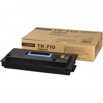 Kyocera Toner Cartridge TK-710 K - BLACK - 40.000 Pages  Ultra High Capacity Genuine Premium Printer Toner - 1T02G10EU0 - 0T2G10EU - for   FS-9130DN / FS-9530DN