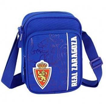 Real Zaragoza Oficial Bandolera Con Bolsillo Exterior 160x60x220mm