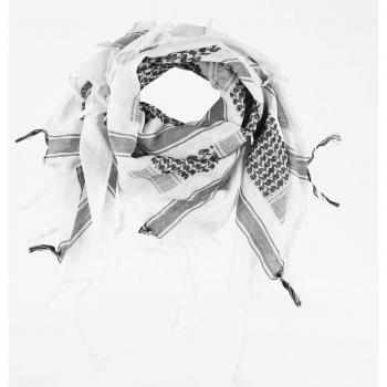 Bufanda Shemagh blanco y negro de Brandit
