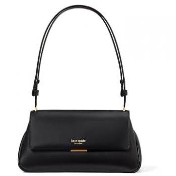 Kate Spade New York Grace Black Smooth Leather Shoulder Bag for Women - One Size