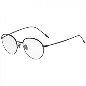 Giorgio Armani 0AR5067 Monturas de gafas, Matte Black/Black, 50 para Hombre