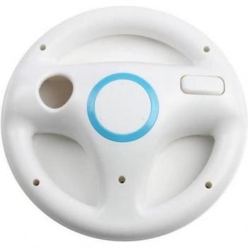 Volante Accesorio Blanco para Consola de Videojuegos Nintendo Wii