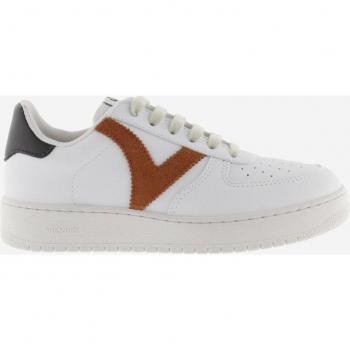 Zapatillas Victoria Madrid con efecto piel y piezas de color en contraste