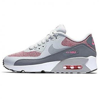 Nike - Zapatillas de gimnasia para niño blanco Bianco/Rosa