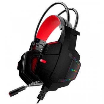 Auriculares estéreo para juegos HU85 de Lenovo (negro)