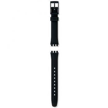 Correa silicona negra reloj Swatch Lady Black ALB170C 12mm