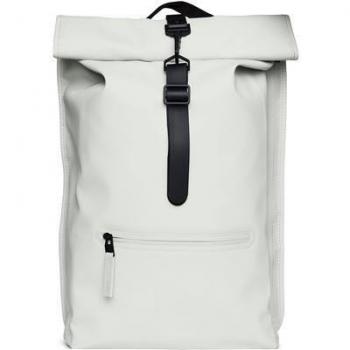 Mochila Rains Rolltop Rucksack en color Gris Claro (Ash)