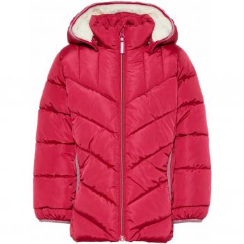NAME IT Cazadora Acolchada Mus Rojo para Niña 104 Rojo