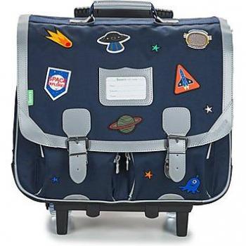 Mochila con ruedas Tann's Les Fantaisies Elliott 41 cm Azul Marino