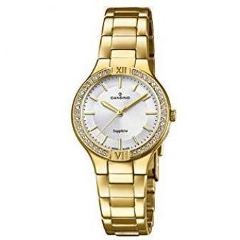 Reloj CANDINO Lady Petite C4629/1 Swiss Made con Caja de Acero Inoxidable 316L Dorado