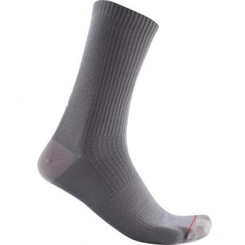 Calcetines Castelli Bandito 18 Gris Níquel S-M