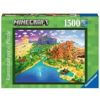 Puzzle Ravensburger Minecraft 1500 Piezas