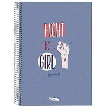 LIBRETA TALKUAL A4 LILA-GIRL