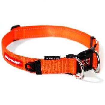 EzyDog - Doble cuello, Naranja, X-Large