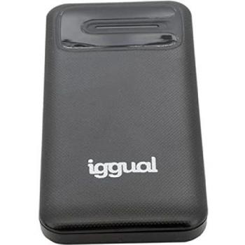 iggual PowerBank 10.000 mAh PB10k Slim negro