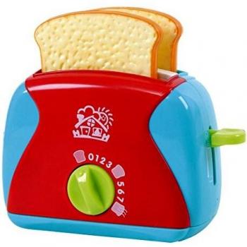 Playgo 3152 My Tostadora para la cocina de juguete, color rojo y azul